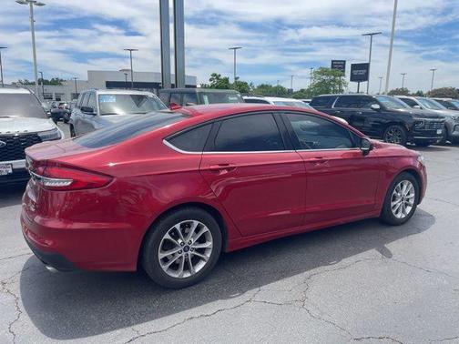 RAPID RED METALLIC TC 2020 Ford Fusion SE