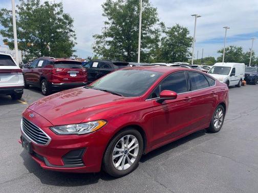 RAPID RED METALLIC TC 2020 Ford Fusion SE