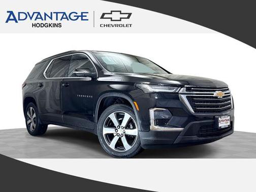 Mosaic Black Metallic 2023 Chevrolet Traverse LT Leather
