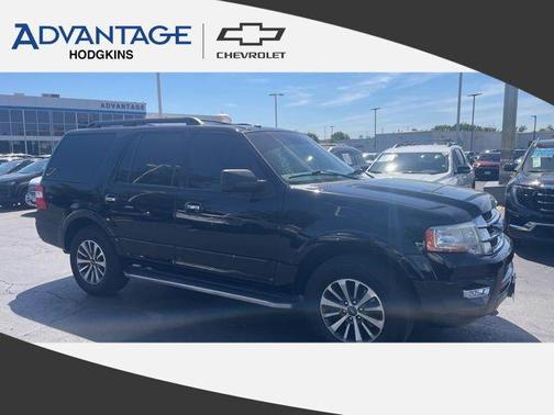 SHADOW BLACK METALLIC 2017 Ford Expedition XLT