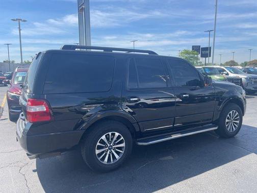 SHADOW BLACK METALLIC 2017 Ford Expedition XLT