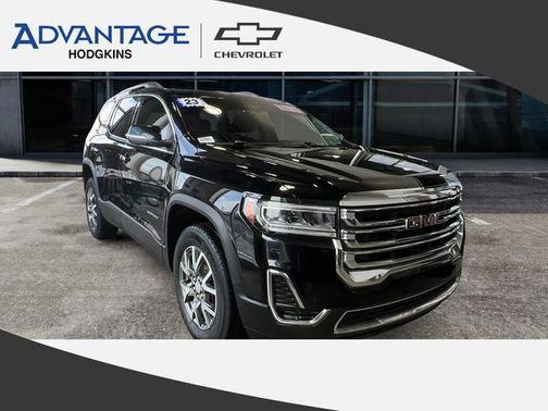 Ebony Twilight Metallic 2023 GMC Acadia AWD SLE