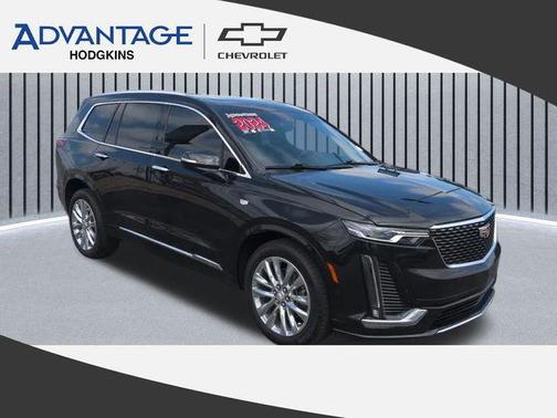 Stellar Black Metallic 2024 Cadillac XT6 Premium Luxury AWD