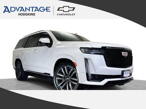 Crystal White Tricoat 2021 Cadillac Escalade Sport