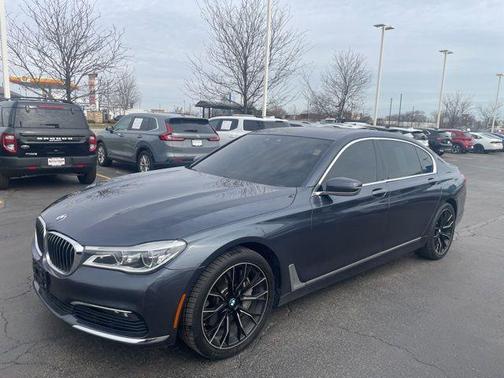 Gray Metallic 2018 BMW 750 i xDrive