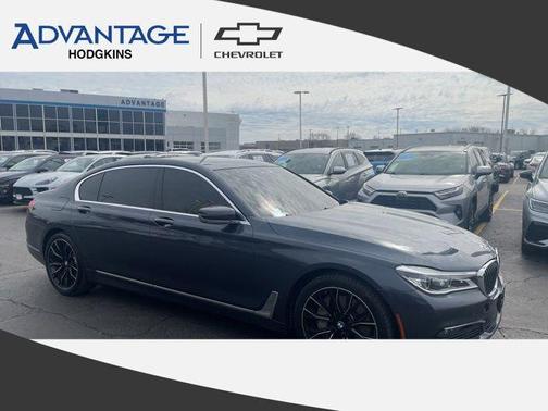 Gray Metallic 2018 BMW 750 i xDrive