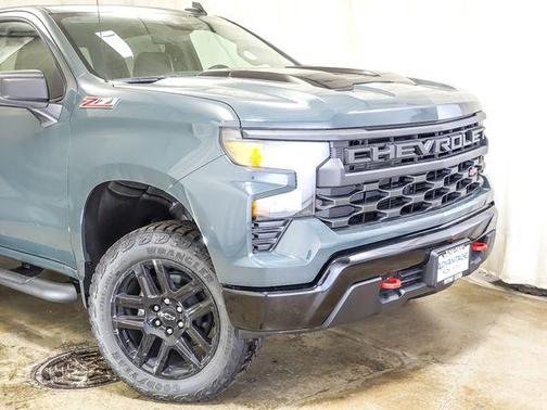 Cypress Gray 2026 Chevrolet Silverado 1500 Custom Trail Boss