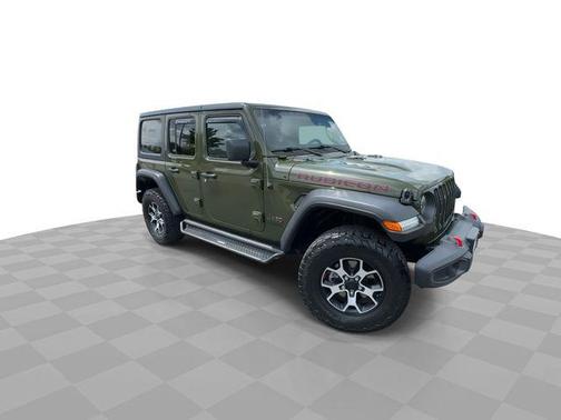 Sarge Green Clearcoat 2021 Jeep Wrangler Unlimited Rubicon
