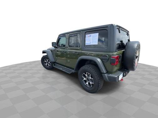 Sarge Green Clearcoat 2021 Jeep Wrangler Unlimited Rubicon