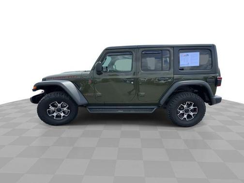 Sarge Green Clearcoat 2021 Jeep Wrangler Unlimited Rubicon