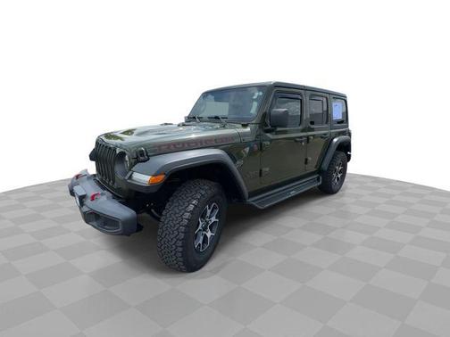 Sarge Green Clearcoat 2021 Jeep Wrangler Unlimited Rubicon