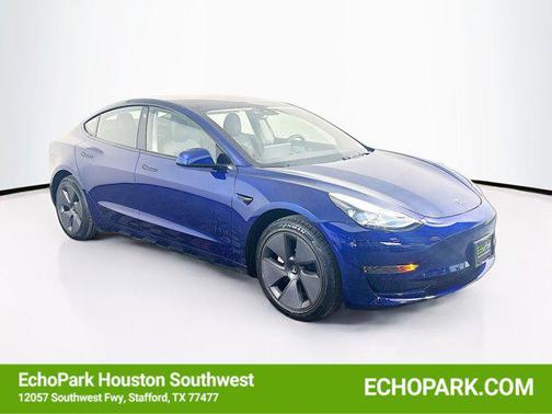 Deep Blue Metallic 2023 Tesla Model 3 Standard Range
