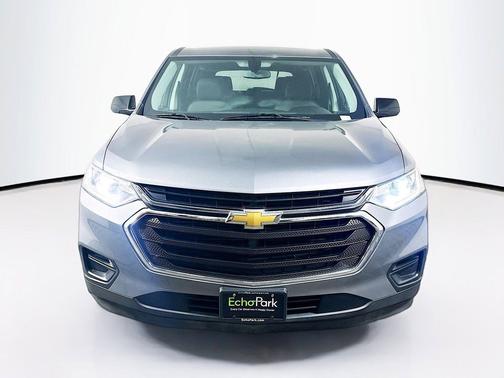 Satin Steel Metallic 2019 Chevrolet Traverse LS