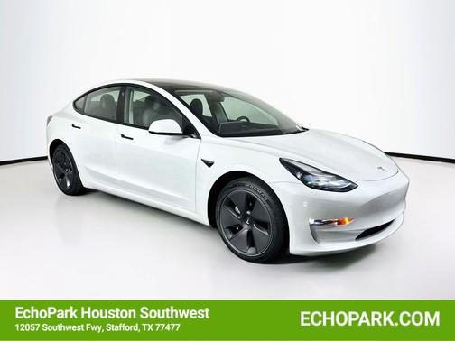 Solid Black 2023 Tesla Model 3 Standard Range
