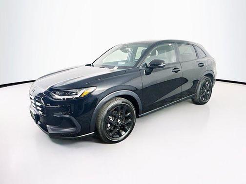 Crystal Black Pearl 2025 Honda HR-V AWD Sport