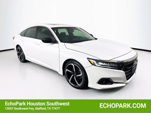 Platinum White Pearl 2022 Honda Accord Sport 2.0T