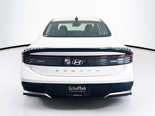 Serenity White 2024 Hyundai SONATA SEL