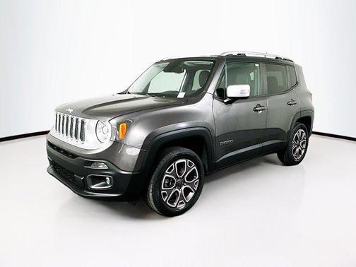 Granite Crystal Metallic Clearcoat 2017 Jeep Renegade Limited
