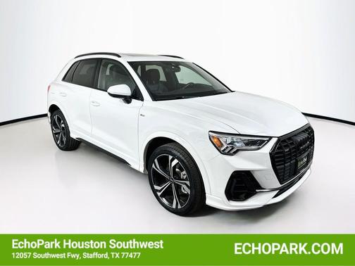 White 2023 Audi Q3 45 S line Premium Plus