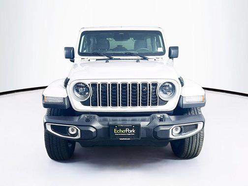 Bright White Clearcoat 2025 Jeep Wrangler 4xe Sahara