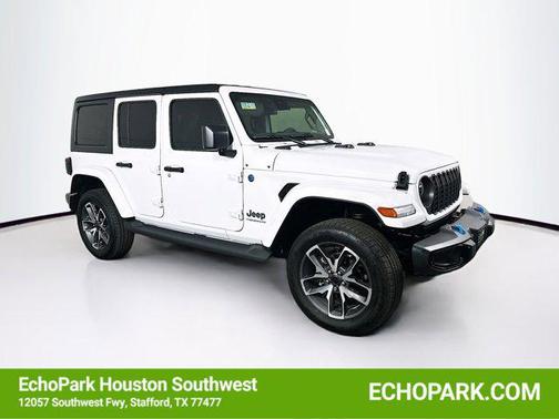 Bright White Clearcoat 2024 Jeep Wrangler 4xe Sport S