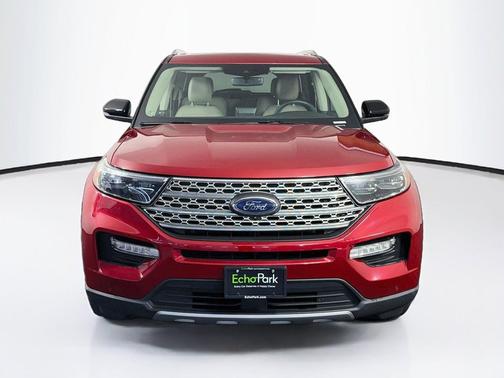 Rapid Red Metallic Tinted Clearcoat 2022 Ford Explorer Limited