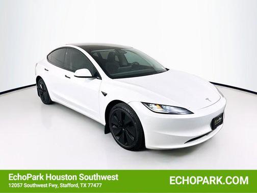 Pearl White Multi-Coat 2024 Tesla Model 3 Long Range