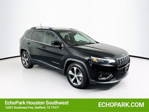 Diamond Black Crystal Pearlcoat 2019 Jeep Cherokee Limited