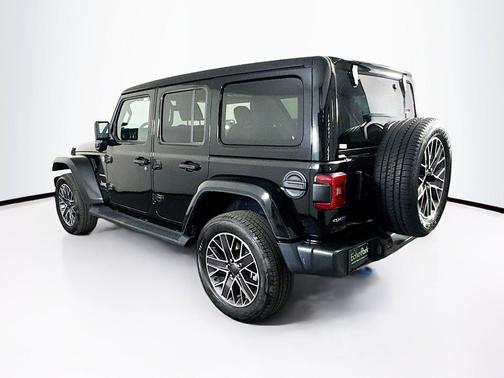 Black Clearcoat 2023 Jeep Wrangler 4xe Sahara