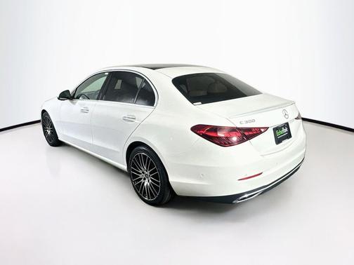 Polar White 2023 Mercedes-Benz C-Class Sedan