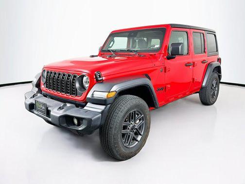 Firecracker Red Clearcoat 2025 Jeep Wrangler Sport S