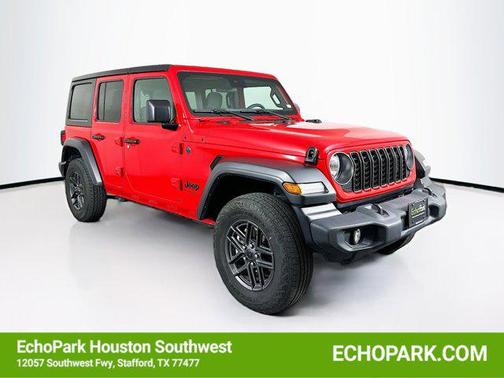 Firecracker Red Clearcoat 2025 Jeep Wrangler Sport S