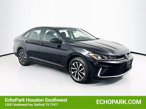 Deep Black Pearl 2025 Volkswagen Jetta 1.5T S