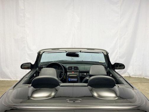 Black Opal Metallic 2002 Mercedes-Benz CLK-Class 430 Cabriolet