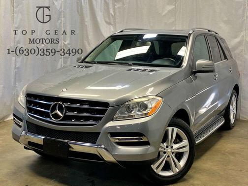 Palladium Silver Metallic 2013 Mercedes-Benz M-Class 4MATIC 4dr ML 350