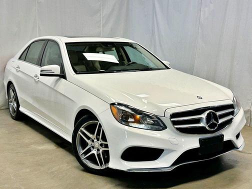 designo Diamond White Metallic 2016 Mercedes-Benz E-Class 4dr Sedan E 350 Sport 4MATIC