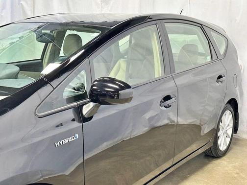 Black 2012 Toyota Prius v Two