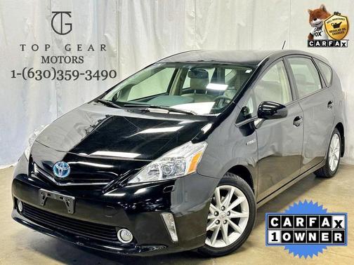 Black 2012 Toyota Prius v Two