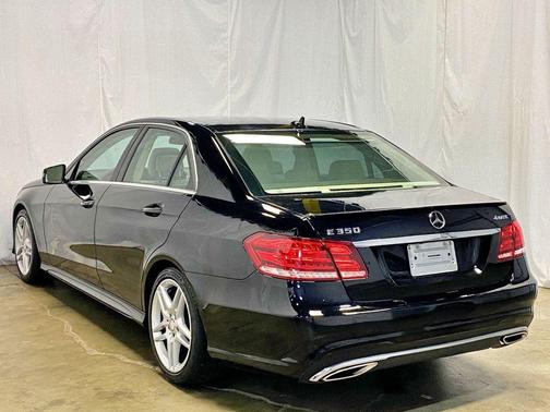Obsidian Black Metallic 2014 Mercedes-Benz E-Class 4dr Sedan E350 4MATIC