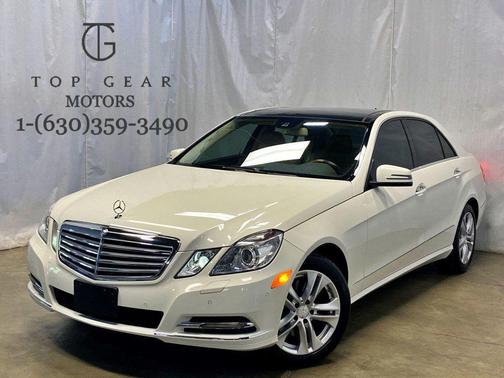 Diamond White Metallic 2011 Mercedes-Benz E-Class E 350 4dr Sedan E350 Sport 4MATIC
