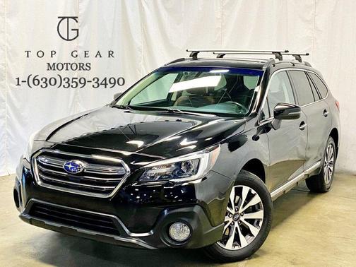 Crystal Black Silica 2018 Subaru Outback 2.5i Touring