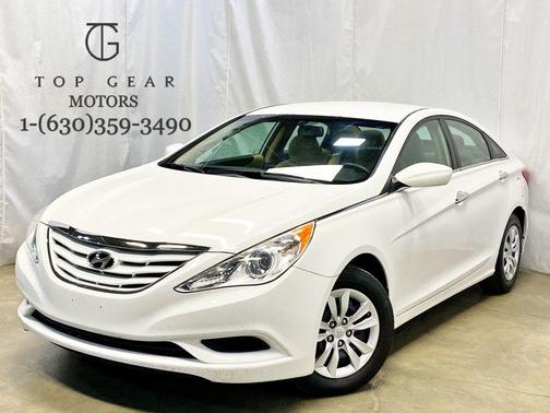 Porcelain White Pearl 2012 Hyundai SONATA GLS