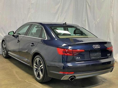 Moonlight Blue Metallic 2017 Audi A4 2.0T Premium Plus