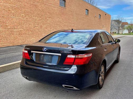 Black Opal Mica 2008 Lexus LS 600h L Base