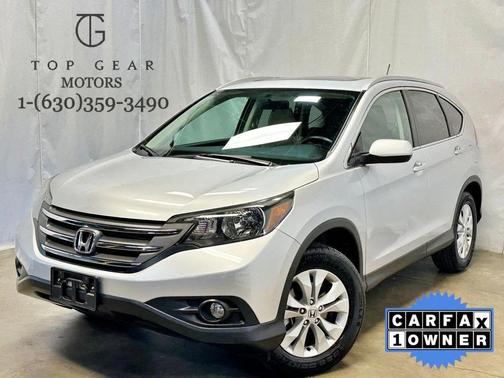 Alabaster Silver Metallic 2014 Honda CR-V EX-L