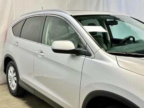 Alabaster Silver Metallic 2014 Honda CR-V EX-L