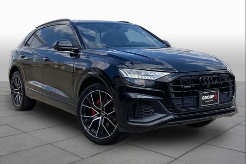 Mythos Black Metallic 2022 Audi Q8 55 Premium Plus
