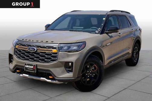 Gray 2026 Ford Explorer Tremor