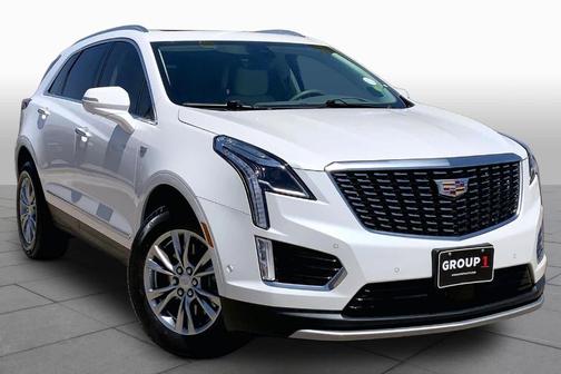Crystal White Tri-Coat 2021 Cadillac XT5 Premium Luxury