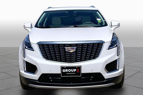 Crystal White Tri-Coat 2021 Cadillac XT5 Premium Luxury